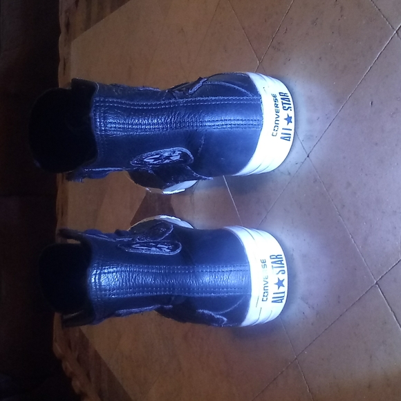 (Rare)Chuck Taylor Leather 7-M 9-W - Picture 3 of 12